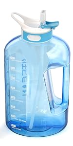 128 oz / a gallon/ one gallon water jugs, blue water pitcher