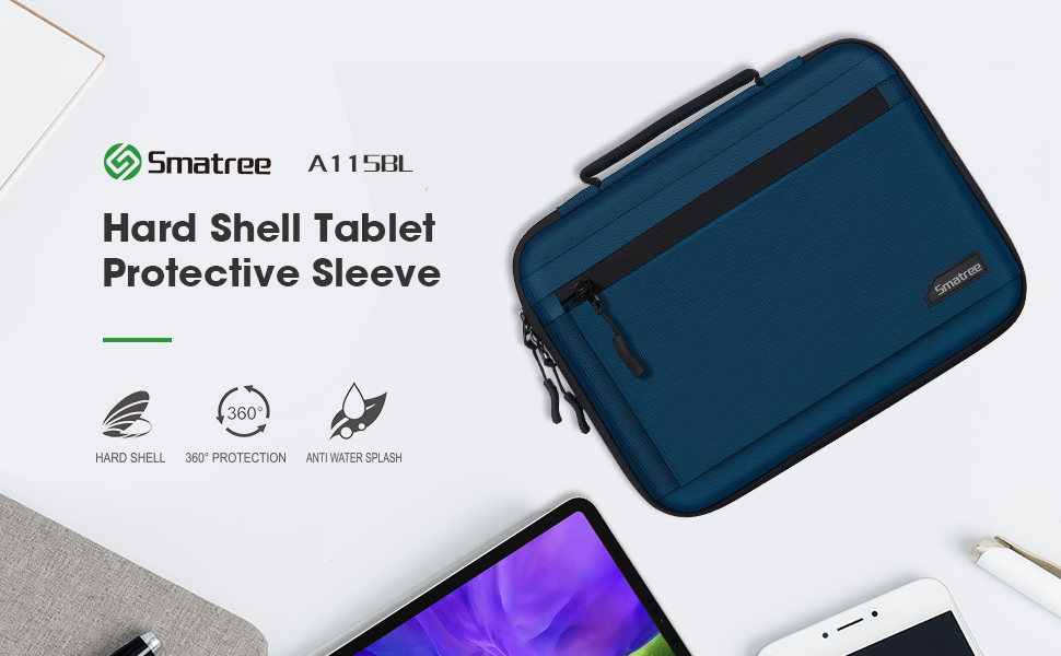 Smatree 1011 inch Tablet Sleeve Case, Hardshell Tablet