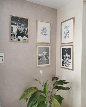 WOLTU Cornice Per Foto 21x29.7cm A4 In Legno E Vetro Porta Foto Da Parete Tavolo Naturale 12 WOLTU Cornice Per Foto 21x29.7cm A4 In Legno E Vetro Porta Foto Da Parete Tavolo Naturale -Armonia Decor