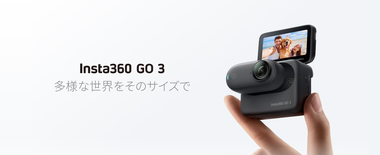 Amazon | Insta360 GO 3 Vlog カメラ 128GB 小型 軽量