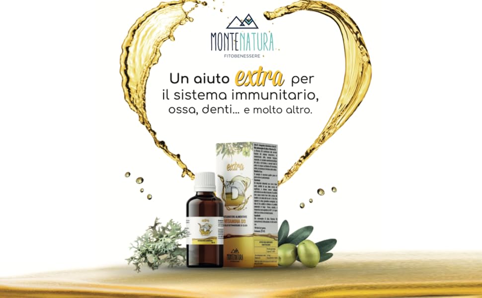 Montenatura Extra D Vitamina D Vitamina D3