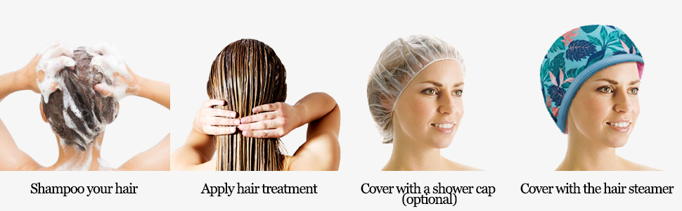 how to use the hair steamer