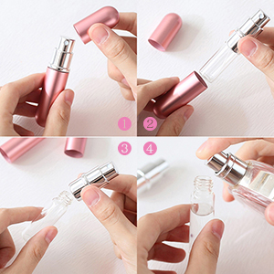 Atomizer Perfume Spray Bottle Alcohol Container Portable Small Bottle Refill Portable Perfume Quick Atomizer Perfume Bottle Travel Bottle Popular for Women