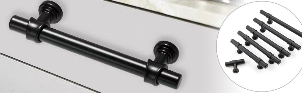 cabinet pull black