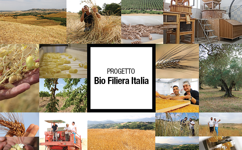 Filiera biologica italiana, artigianale, grani antichi, legumi, pasta artigianale, pasta proteica