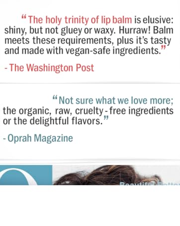 Organic Vegan Cruelty Free No GMO Gluten Free All Natural Luxury Lip Balm Chapstick