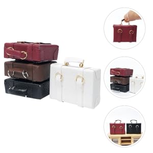 Amazon.co.jp: KONTONTY 4個ミニチュアスーツケース かわいい