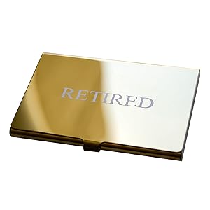 Gold card case