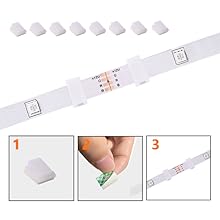 8pcs LED Strip Hooks with Strong Adhesive on the Back