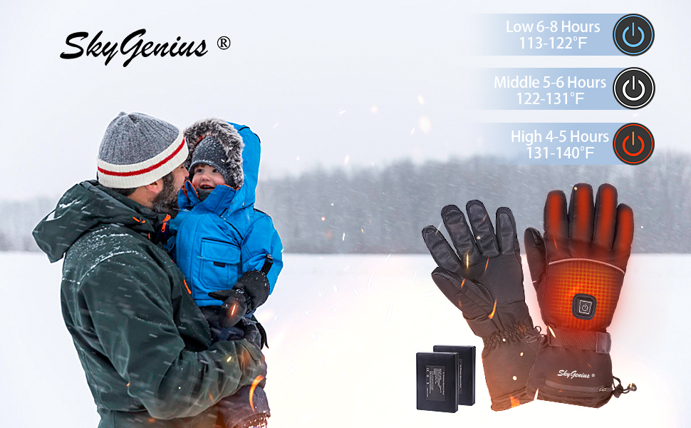skygenius heated gloves
