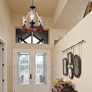hallway foyer chandelier pendant ceiling lighting fixture for small space