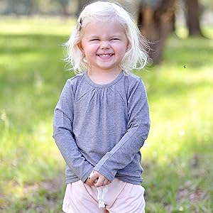 girls long sleeve shirt shedo lane upf 50+ sun protection clothing kids toddlers babies