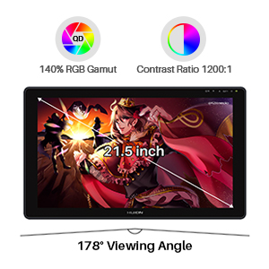 Bamboo, drawing tablet with screen, graphics monitor, Intuos, Cintiq, animation, pen display, art