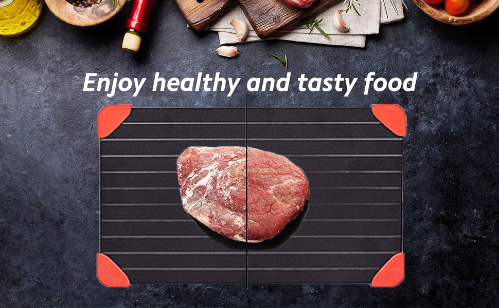 Caramella Bubble Defrosting Tray , Meat Thawing Board