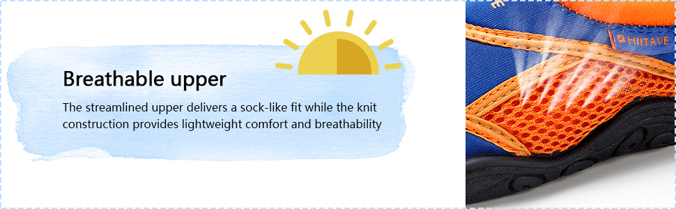 breathable upper
