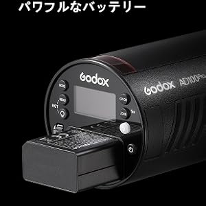 Godox AD100Proワイヤレスフラッシュ Amazon.com : GODOX AD100Pro Pocket Studio Flash Light