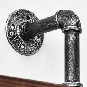 pipe shelves