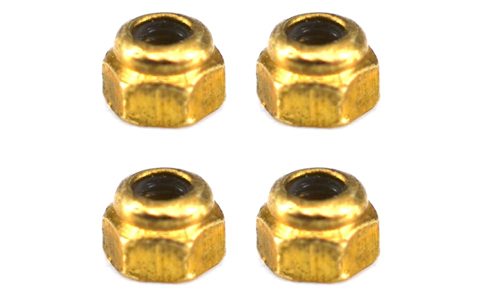 Teak Tuning Professional Fingerboard Lock Nuts, Nylon