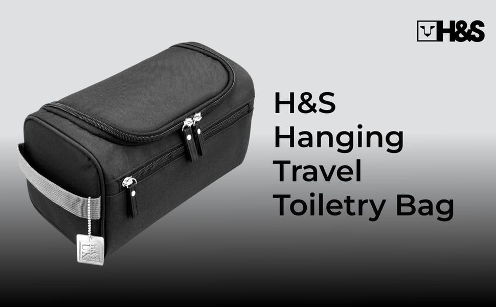H&S Hanging Travel Toiletry Bag
