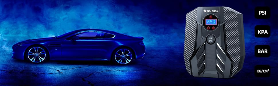 tire inflator air compressor air pump for ball basketball football bike motor prime