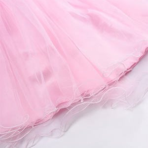 Girls' Sequin Mesh Dress