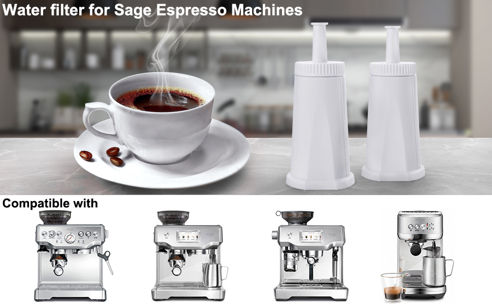 Water Filter Cartridge Coffee Sage Espresso Machines Barista BES008