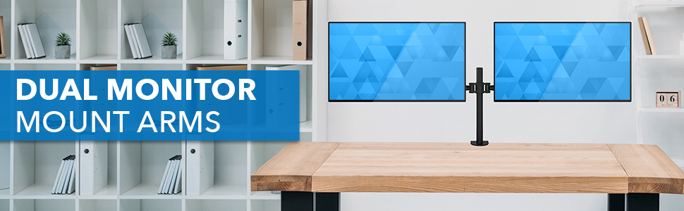 Dual Monitor Mount Arms