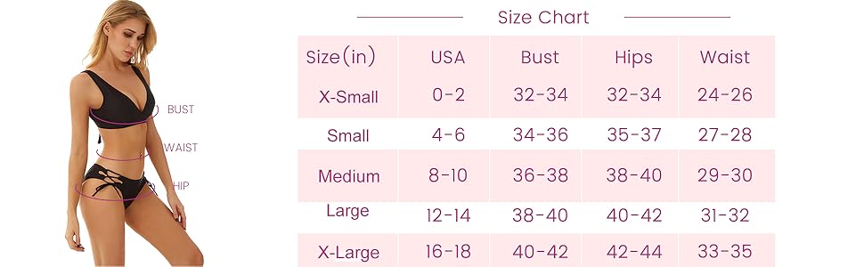 lomitti bikini monokini one piece swimsuit sexy bathing suit swimwear size chart