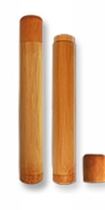 2 Bamboo Adult Toothbrush Cases
