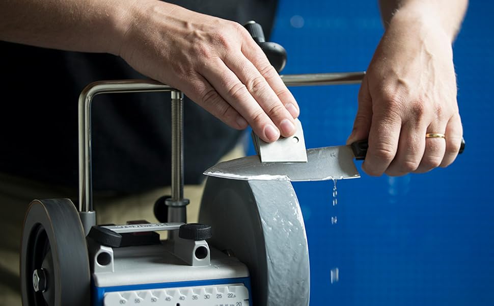 Knife Blade Sharpening Jig Tormek SVM45. The Knife Jig That Turns Your