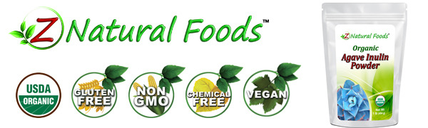 z natural foods powdered agave inulin