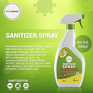 Disinfectant Surface Cleaner Spray