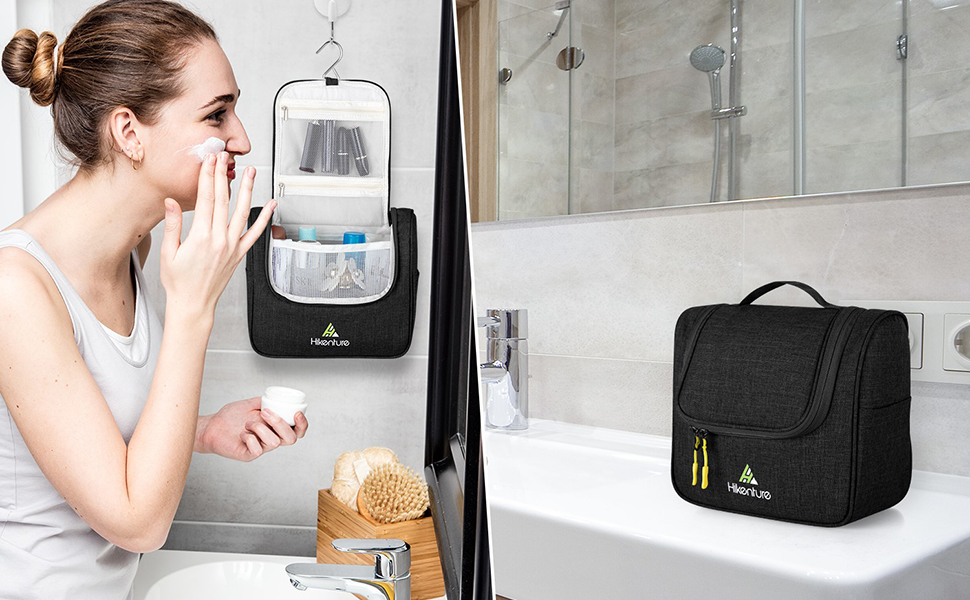 Travel Hanging Toiletry Bag by Hikenture Cosmetics
