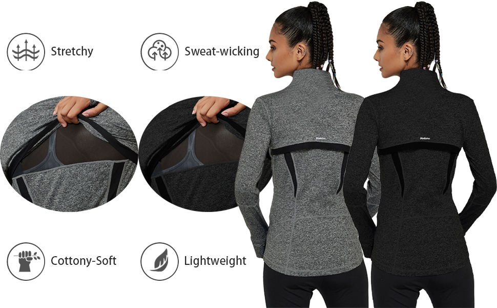 women running jacket