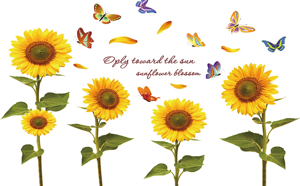 Amazon Com Windvale Sunflower Wall Sticker Beautiful Butterfly Wall Decals Peel And Stick Art Mural For Living Room Bedroom Nursery Home Decoration Sunflower Tools Home Improvement Amazon Com Windvale Sunflower Wall Sticker Beautiful Butterfly Wall Decals Peel And Stick Art Mural For Living Room Bedroom Nursery Home Decoration Sunflower Tools Home Improvement
