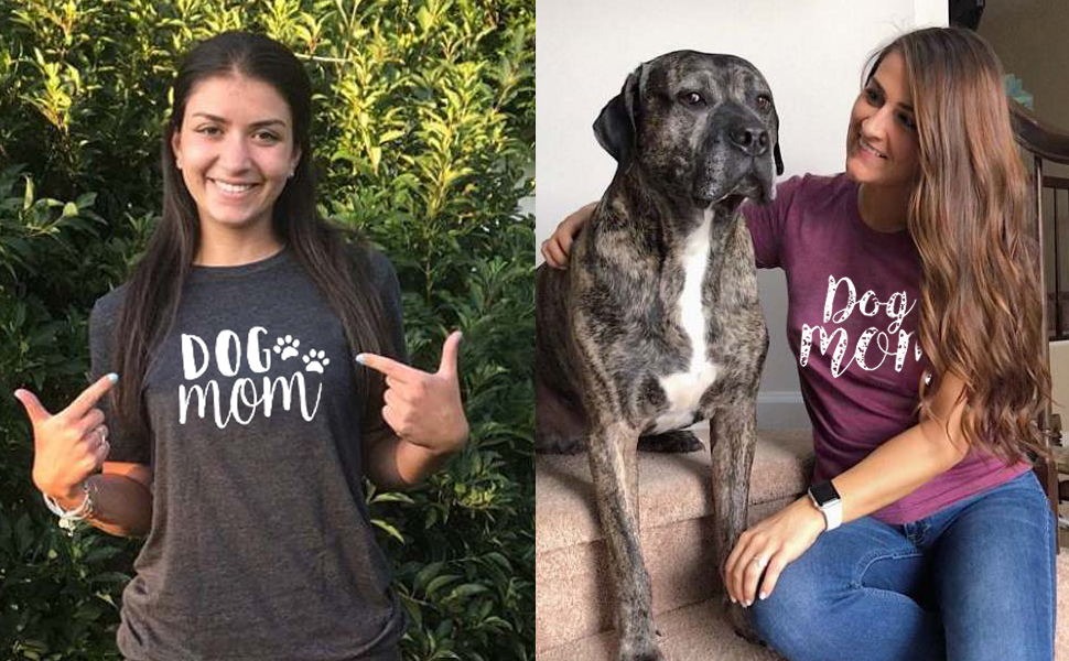 Dog MOM sHIRT