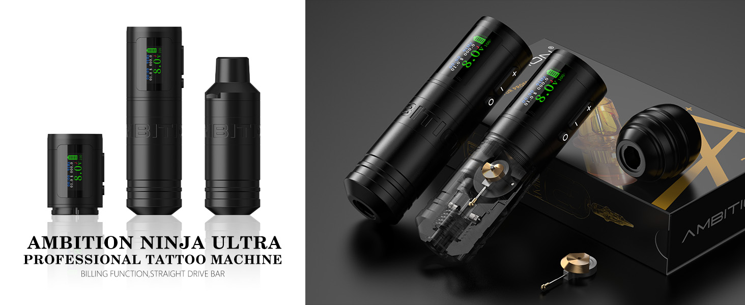 Amazon.com: Ambition Ninja Ultra Wireless Tattoo Machine