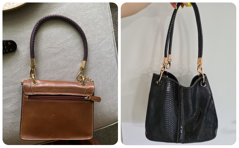 tracolla per borsa in tinta unita