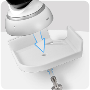 Universal Tilted Camera Mount(white) B084RFHLR5