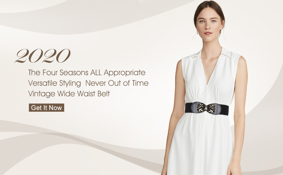 red wide belt for dresses