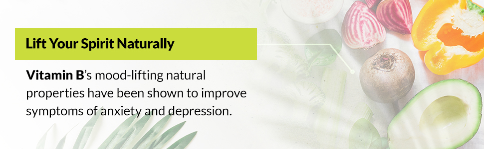 Lift your spirit naturally with vitamin b's mood-lifting natural properties