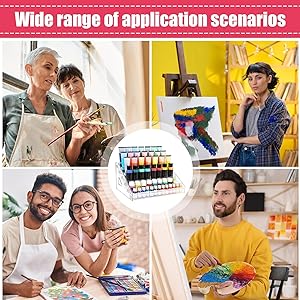 Amazon.co.jp: アクリル絵の具ラック、アクリル絵の具