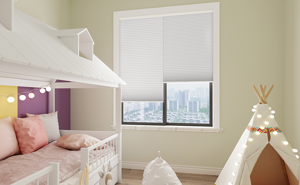 Changshade Cordless & Light Filtering Customized Cellular