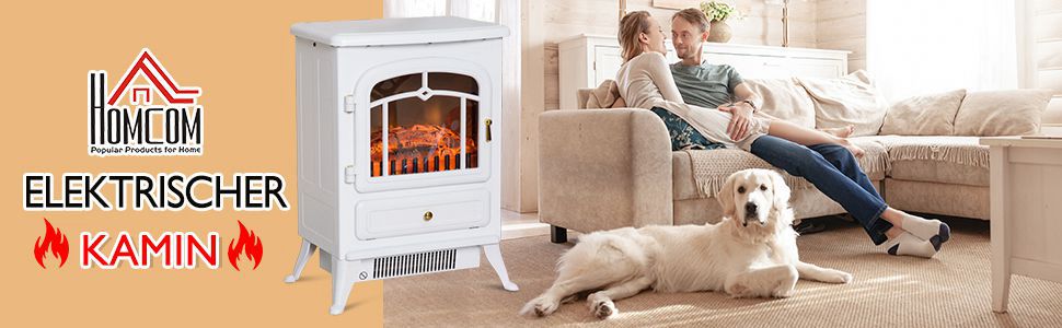 Elektrokamin Kaminofen Flammeneffekt Nie Überhitzung