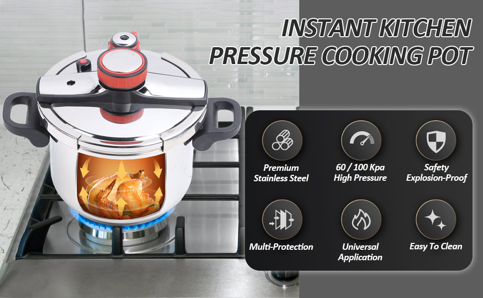 pressure pot for cooking