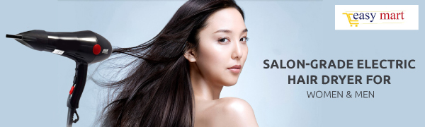 Easymart 2000 Watt Hair Dryer with Anti-Frizz Ionic Conditioning. SPN-REE