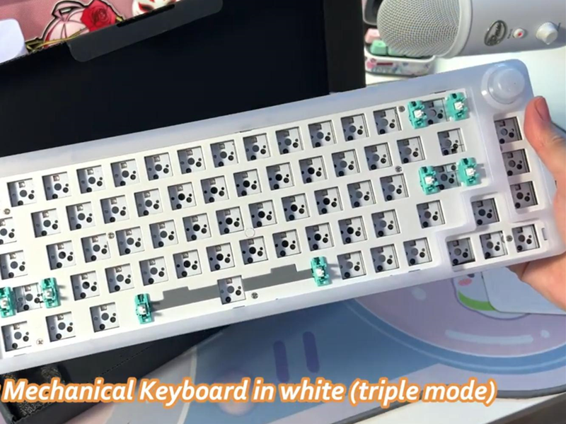 Amazon.com: GK GAMAKAY LK67 RGB Modular DIY Mechanical