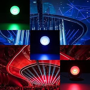 Wireless Remote Control LED Par COB 30W RGB 3in1 Lighting Remote DMX Control Sound Activated LED