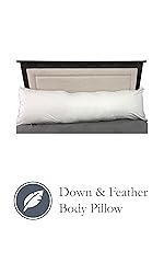 Amazon Com Pillowtex Down Alternative Body Pillow 20 X 60