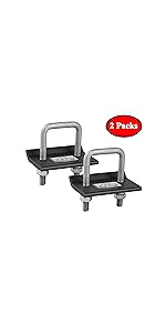Anti wobble hitch stabilizer